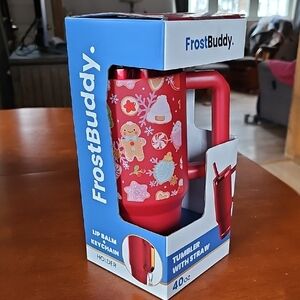 FrostBuddy 40 oz Tumbler with Straw